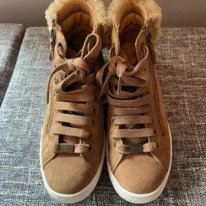 Ugh Tan High Tops 7.5